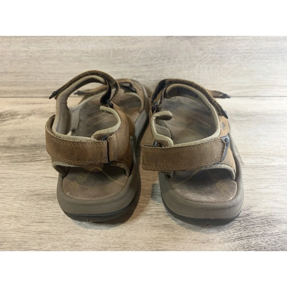 Teva Langdon River Sport Hiking Outdoor Sandals Mens 10 Leather Shoes 1002263